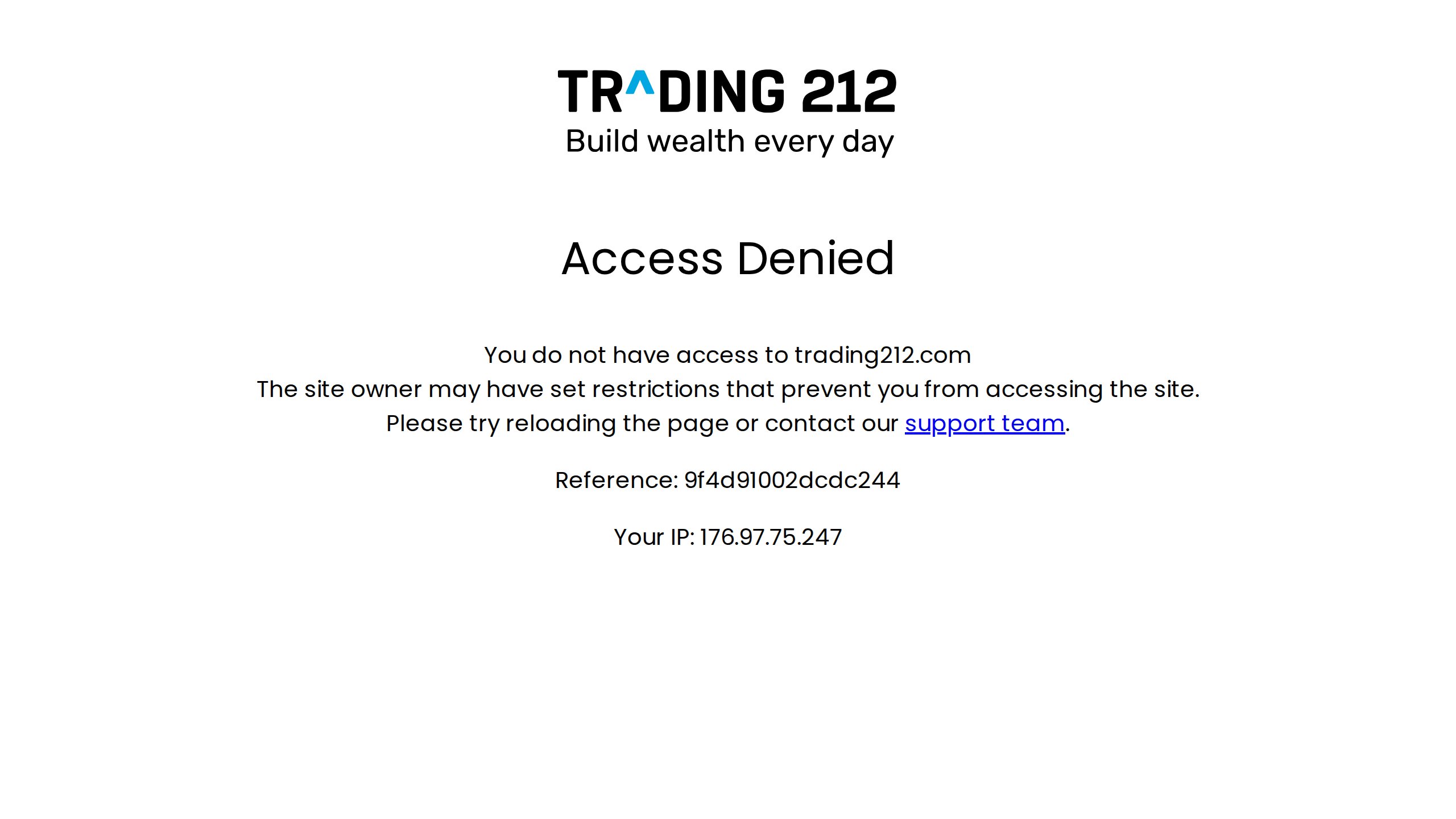 Trading 212 Plattform Screenshot